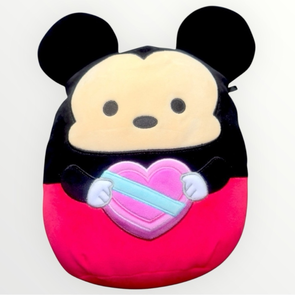 Squishmallows Original Disney Mickey Mouse with Heart Valentine's Day 2024 8”